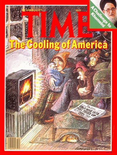 time magazine cover december 1979 cooling of america