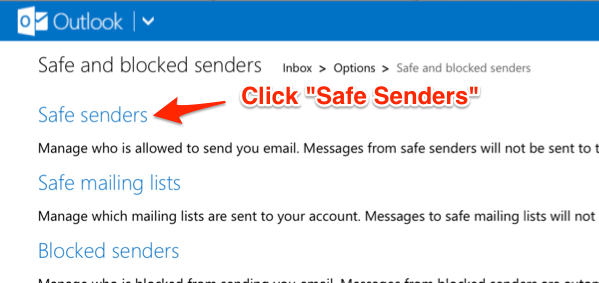 LiveMail 1 SafeSenders2